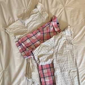 Bundle of 3 Mens Casual Button-Up Shirts